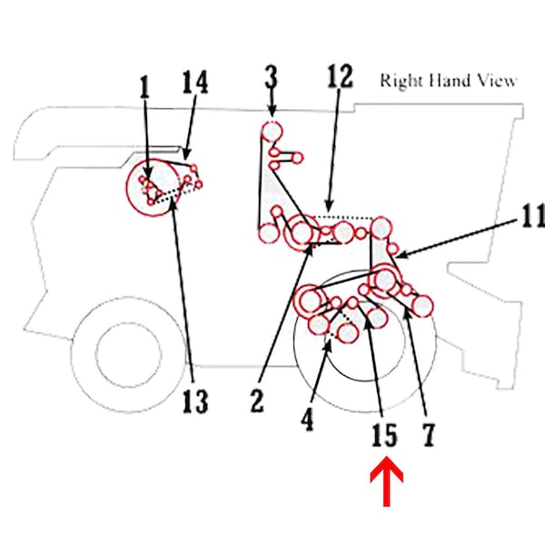 Shoe Conveyor Auger Drive Belt